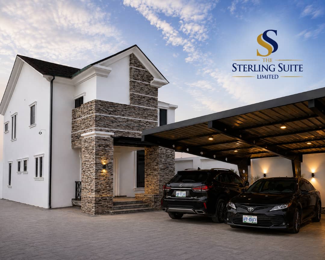 Exterior of The Sterling Suite furnished duplex in Mararaba Nasarawa